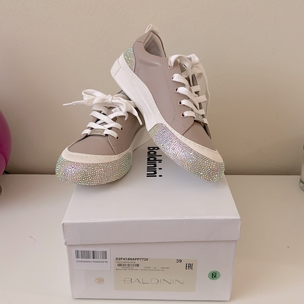 Baldinini Crystal Sneakers